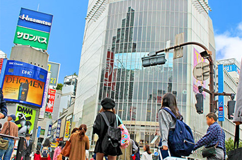 渋谷 （ホテルから約25分程）