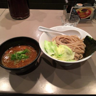 海老つけ麺（800円）